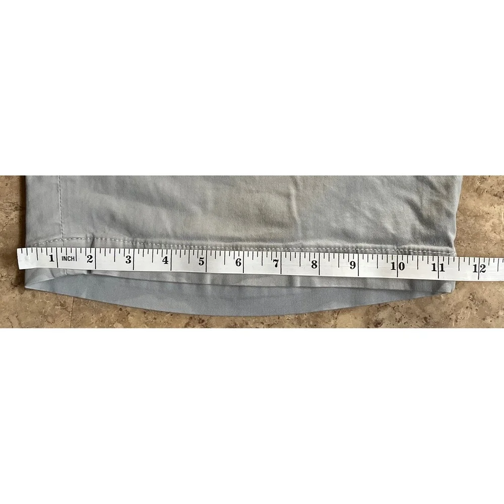 AG Adriano Goldschmied The Wanderer Slim Fit‎ Chino Shorts Light Grey Mens 38-40